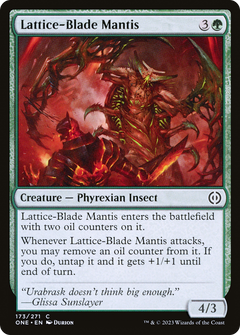 Lattice-Blade Mantis (173) [Phyrexia: All Will Be One] - Deck Out Gaming