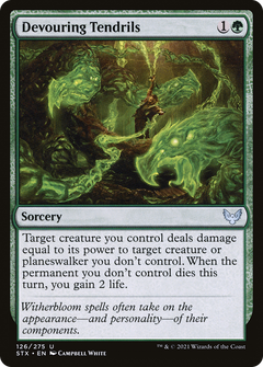 Devouring Tendrils (126) [Strixhaven: School of Mages] foil - Deck Out Gaming