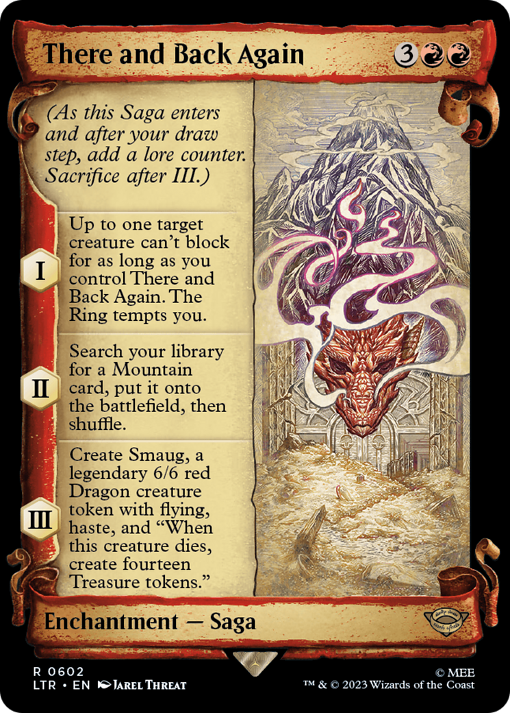 There and Back Again (Showcase Scrolls) (602) [The Lord of the Rings: Tales of Middle-earth] - Deck Out Gaming