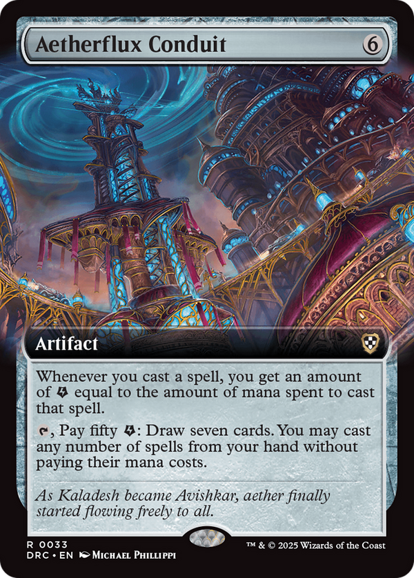 Aetherflux Conduit (Extended Art) (33) [Commander: Aetherdrift] - Deck Out Gaming