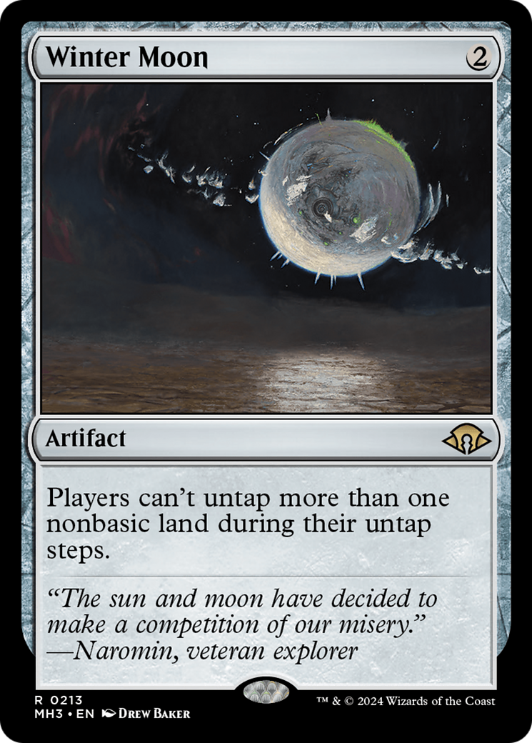 Winter Moon (213) [Modern Horizons 3] - Deck Out Gaming