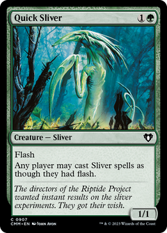 Quick Sliver (907) [Commander Masters] - Deck Out Gaming