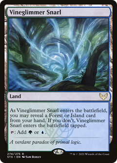 Vineglimmer Snarl (274) [Strixhaven: School of Mages] foil - Deck Out Gaming