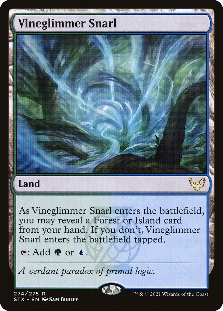 Vineglimmer Snarl (274) [Strixhaven: School of Mages] - Deck Out Gaming