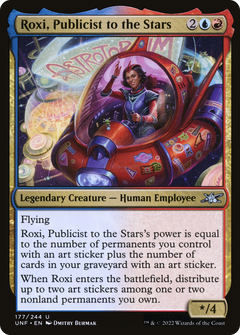 Roxi, Publicist to the Stars (177) [Unfinity] - Deck Out Gaming
