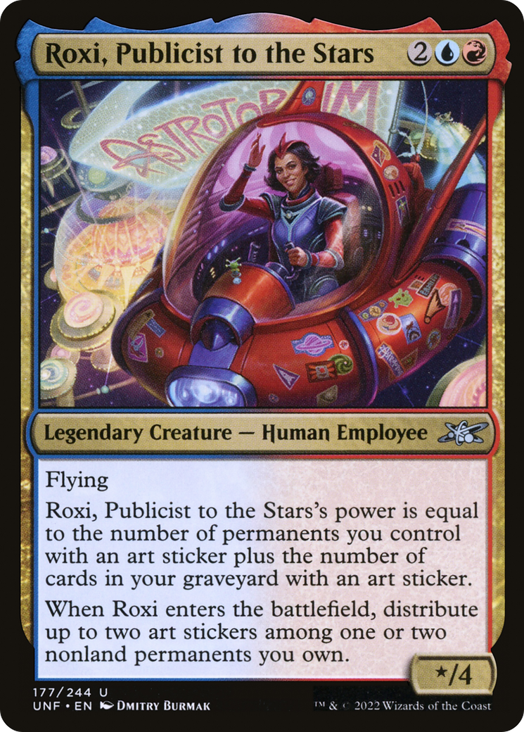 Roxi, Publicist to the Stars (177) [Unfinity] - Deck Out Gaming