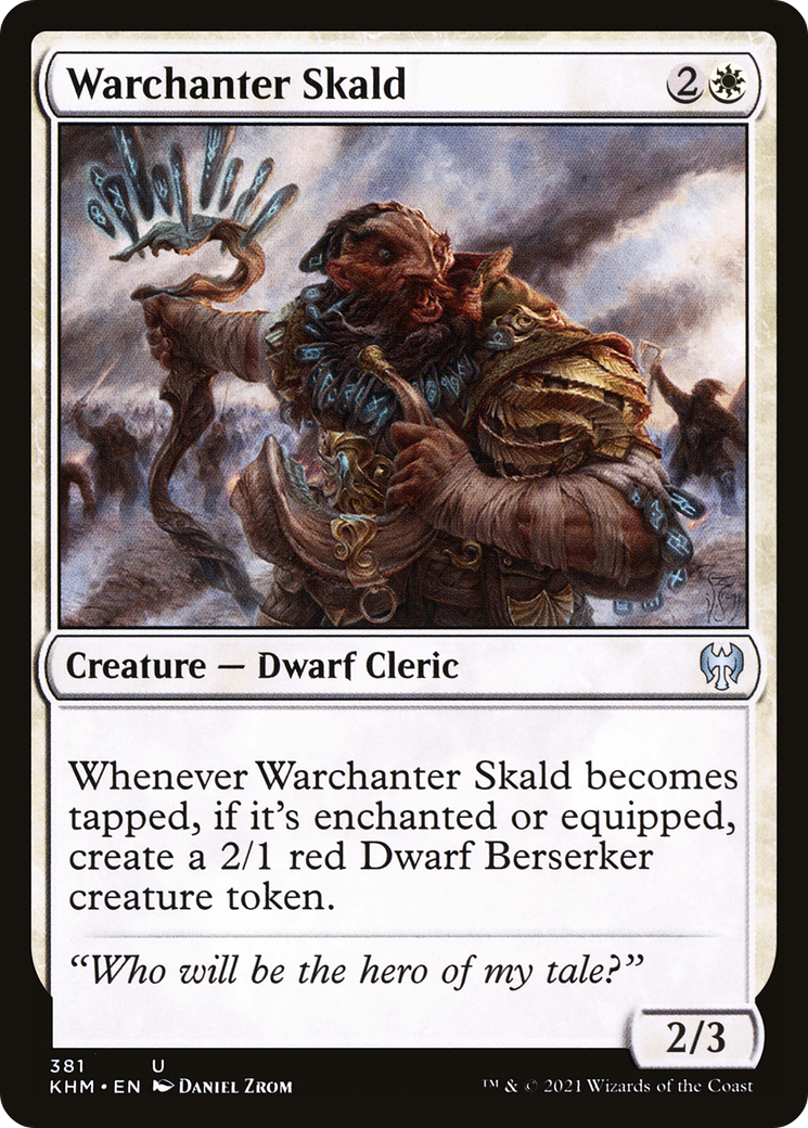 Warchanter Skald (381) [Kaldheim] - Deck Out Gaming
