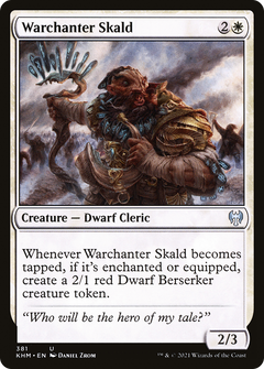 Warchanter Skald (381) [Kaldheim] - Deck Out Gaming