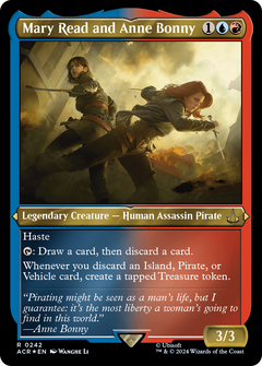 Mary Read and Anne Bonny (242) [Assassin's Creed] etched - Deck Out Gaming