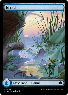 Island (0267) (267) [Bloomburrow] foil - Deck Out Gaming