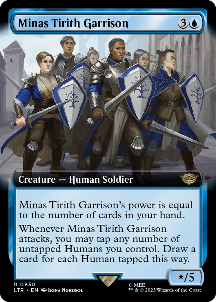 Minas Tirith Garrison (Extended Art) (830) [The Lord of the Rings: Tales of Middle-earth] - Deck Out Gaming