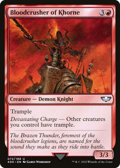 Bloodcrusher of Khorne (72) [Warhammer 40,000 Commander] - Deck Out Gaming