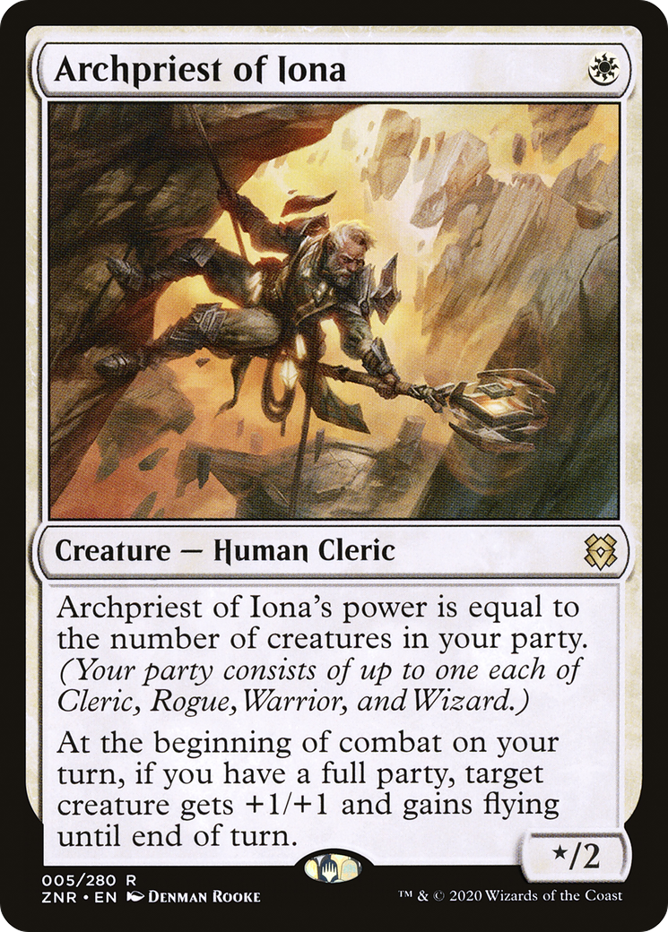 Archpriest of Iona (5) [Zendikar Rising] - Deck Out Gaming