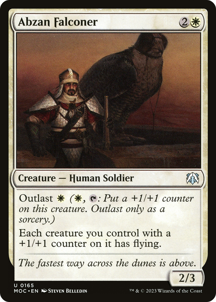 Abzan Falconer (165) [March of the Machine Commander] - Deck Out Gaming