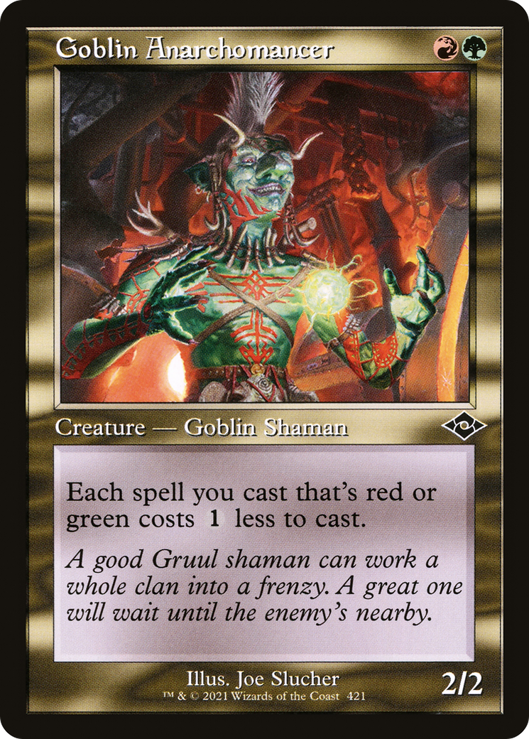 Goblin Anarchomancer (Retro Frame) (421) [Modern Horizons 2] - Deck Out Gaming