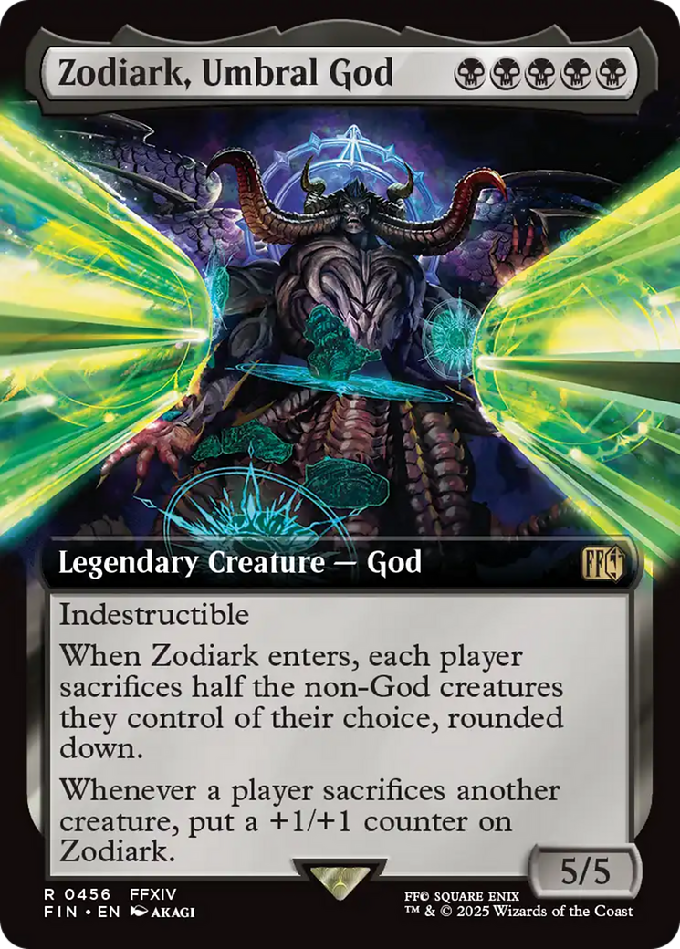 Zodiark, Umbral God (456) [FINAL FANTASY] foil - Deck Out Gaming