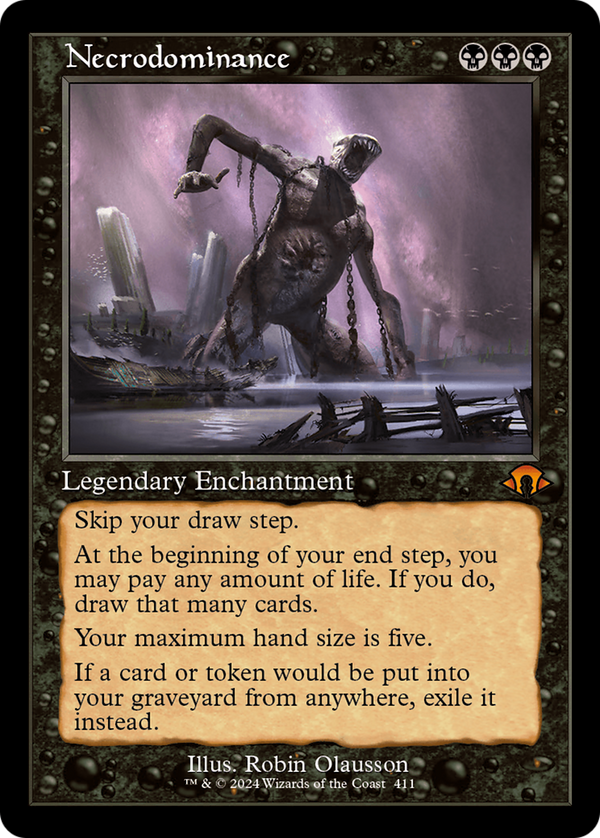 Necrodominance (Retro Frame) (411) [Modern Horizons 3] - Deck Out Gaming