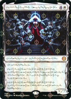 Elesh Norn, Mother of Machines (Phyrexian) (Step-and-Compleat Foil) (418) [Phyrexia: All Will Be One] foil - Deck Out Gaming
