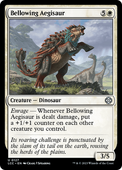 Bellowing Aegisaur (127) [The Lost Caverns of Ixalan Commander] - Deck Out Gaming