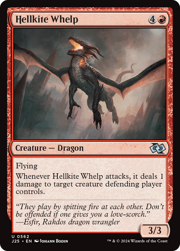 Hellkite Whelp (562) [Foundations Jumpstart] - Deck Out Gaming