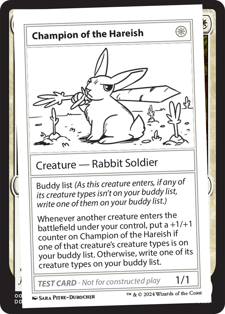 Champion of the Hareish () [Mystery Booster 2] - Deck Out Gaming