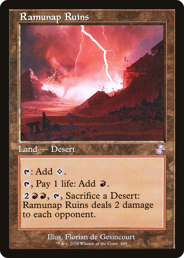 Ramunap Ruins (409) [Time Spiral: Remastered] - Deck Out Gaming