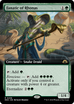 Fanatic of Rhonas (Extended Art) (458) [Modern Horizons 3] - Deck Out Gaming