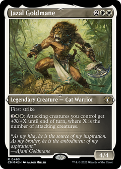 Jazal Goldmane (463) [Commander Masters] etched - Deck Out Gaming
