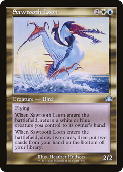 Sawtooth Loon (Retro Frame) (367) [Dominaria Remastered] - Deck Out Gaming