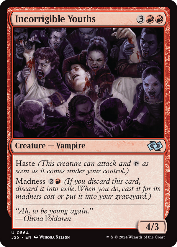 Incorrigible Youths (564) [Foundations Jumpstart] - Deck Out Gaming