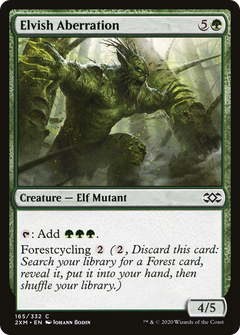 Elvish Aberration (165) [Double Masters] foil - Deck Out Gaming
