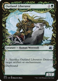 Outland Liberator (Showcase) (303) [Innistrad: Midnight Hunt] - Deck Out Gaming