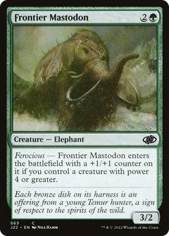 Frontier Mastodon (663) [Jumpstart 2022] - Deck Out Gaming
