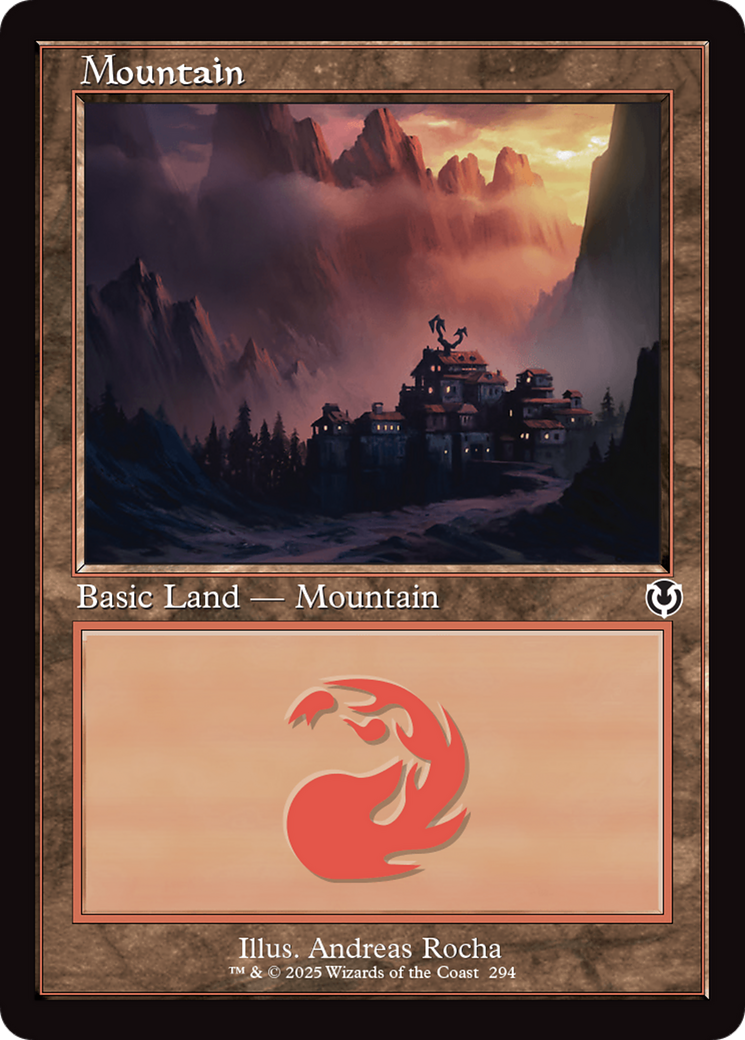 Mountain (294) (Retro Frame) (294) [Innistrad Remastered] - Deck Out Gaming