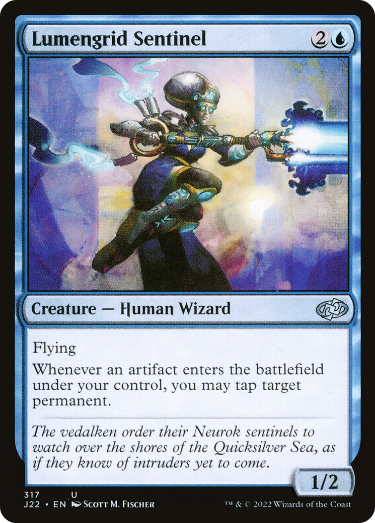 Lumengrid Sentinel (317) [Jumpstart 2022] - Deck Out Gaming