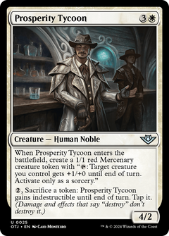 Prosperity Tycoon (25) [Outlaws of Thunder Junction] foil - Deck Out Gaming
