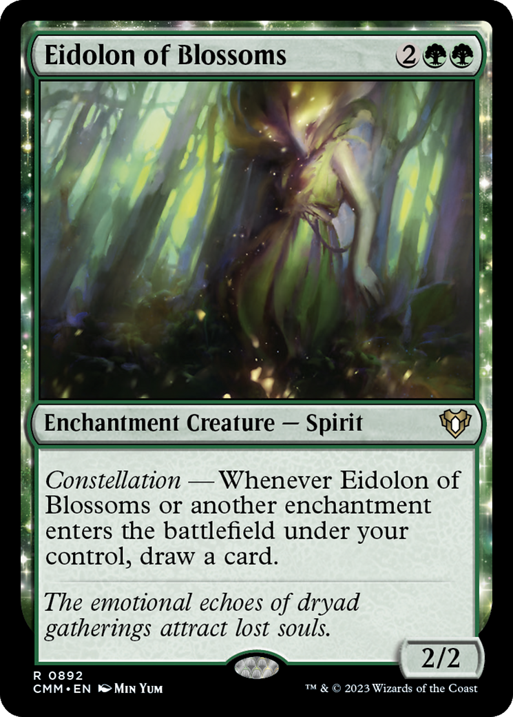 Eidolon of Blossoms (892) [Commander Masters] - Deck Out Gaming
