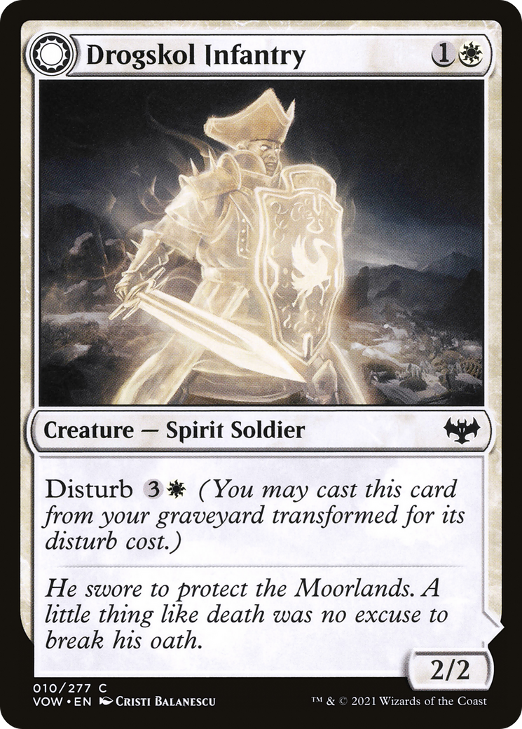 Drogskol Infantry // Drogskol Armaments (10) [Innistrad: Crimson Vow] - Deck Out Gaming