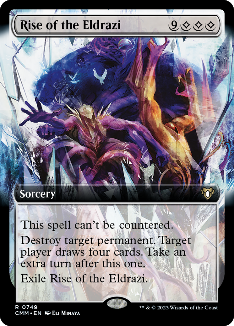 Rise of the Eldrazi (Extended Art) (749) [Commander Masters] foil - Deck Out Gaming
