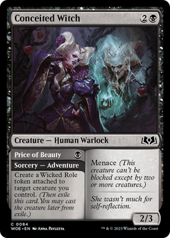 Conceited Witch (84) [Wilds of Eldraine] foil - Deck Out Gaming