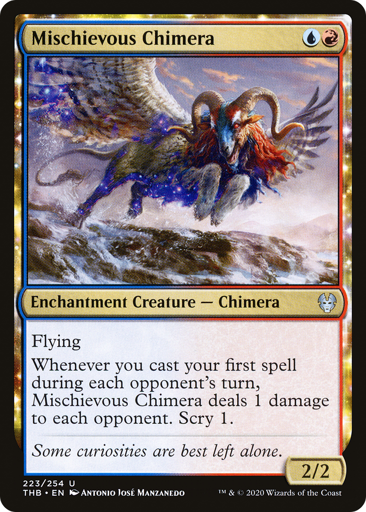 Mischievous Chimera (223) [Theros Beyond Death] - Deck Out Gaming