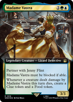 Madame Vastra (Extended Art) (Surge Foil) (1016) [Doctor Who] foil - Deck Out Gaming