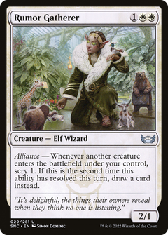 Rumor Gatherer (29) [Streets of New Capenna] foil - Deck Out Gaming