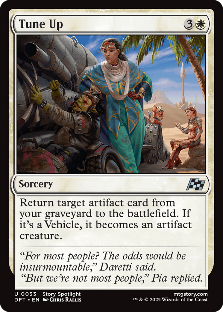Tune Up (33) [Aetherdrift] foil - Deck Out Gaming
