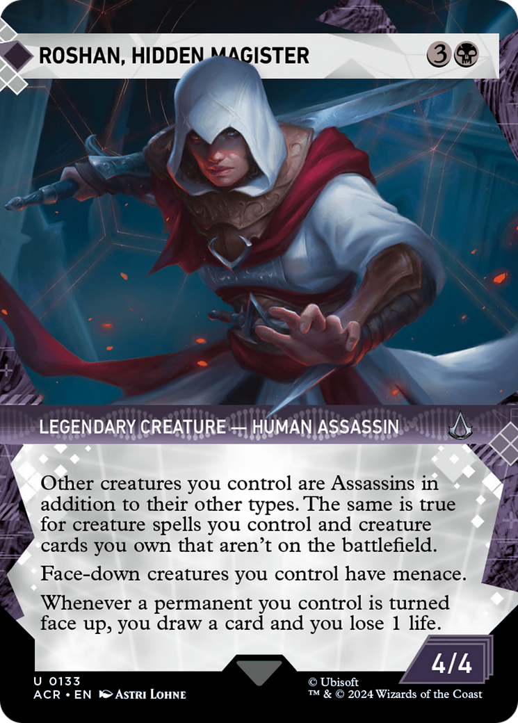 Roshan, Hidden Magister (Showcase) (133) [Assassin's Creed] - Deck Out Gaming