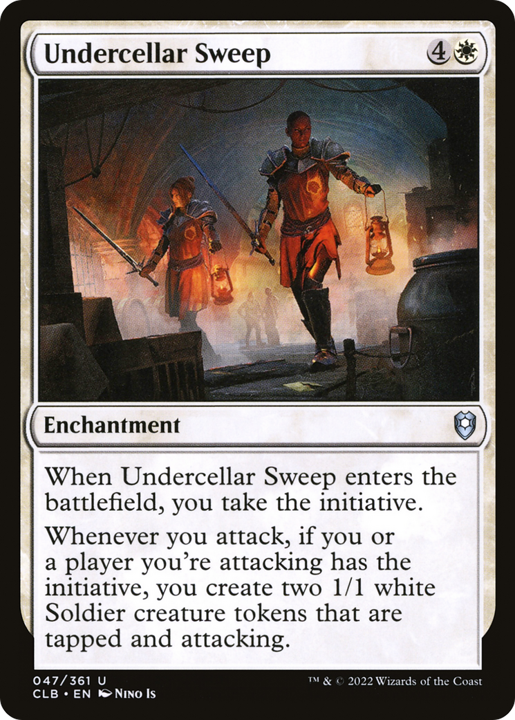 Undercellar Sweep (47) [Commander Legends: Battle for Baldur's Gate] foil - Deck Out Gaming