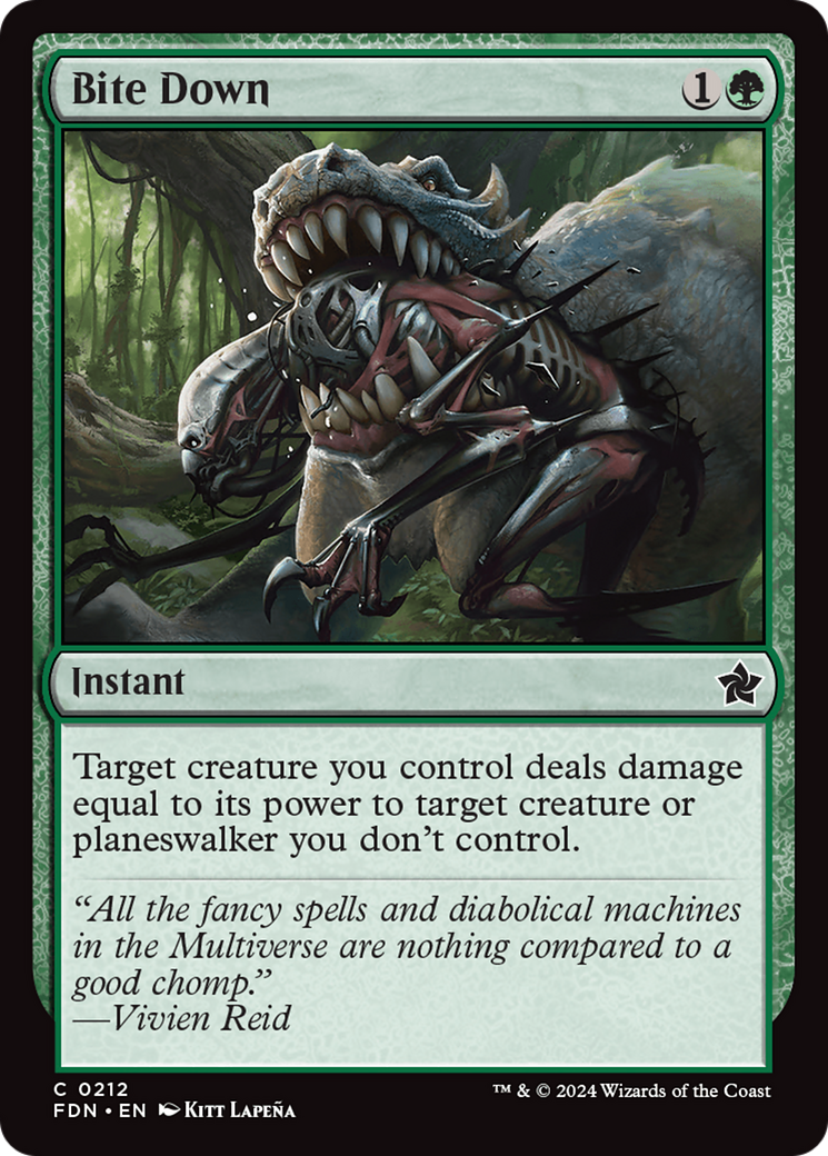 Bite Down (212) [Foundations] - Deck Out Gaming