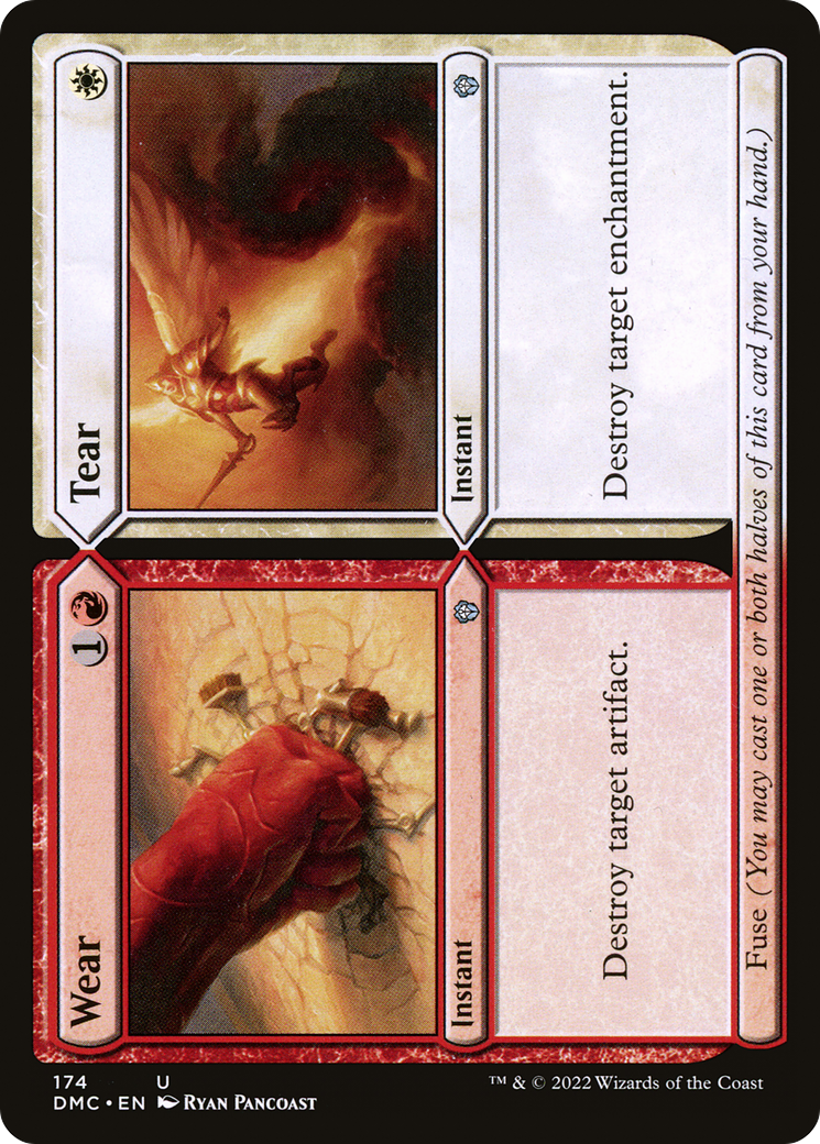 Wear // Tear (174) [Commander: Dominaria United] - Deck Out Gaming