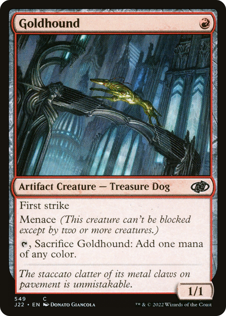 Goldhound (549) [Jumpstart 2022] - Deck Out Gaming