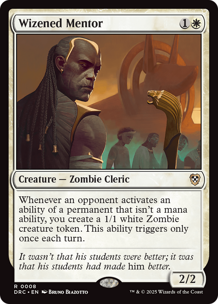 Wizened Mentor (8) [Commander: Aetherdrift] - Deck Out Gaming